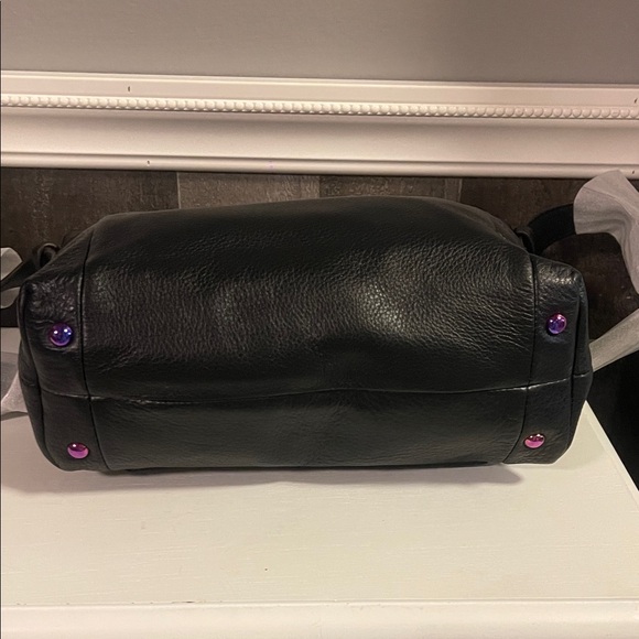 Aimee Kestenberg Black Leather Shoulder Bag - Picture 6 of 15